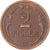 Moneta, Ungheria, 2 Filler, 1930