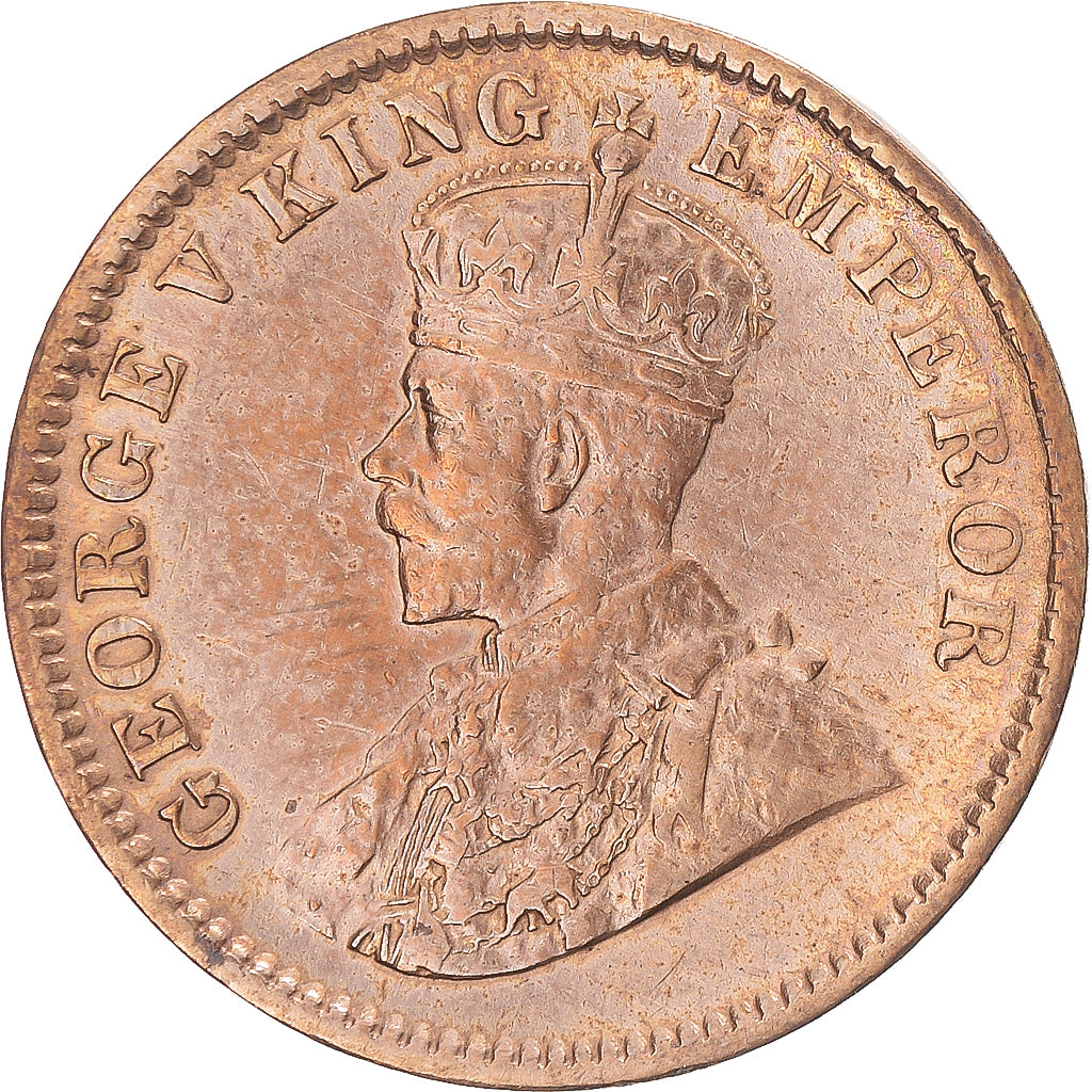 Moeda, Índia, 1/4 Anna, 1911