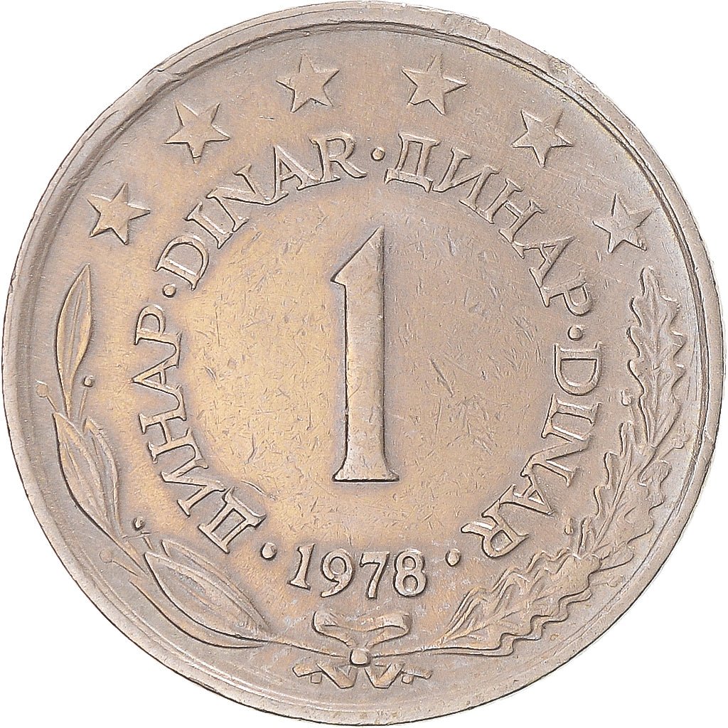 Monnaie, Yougoslavie, Dinar, 1978