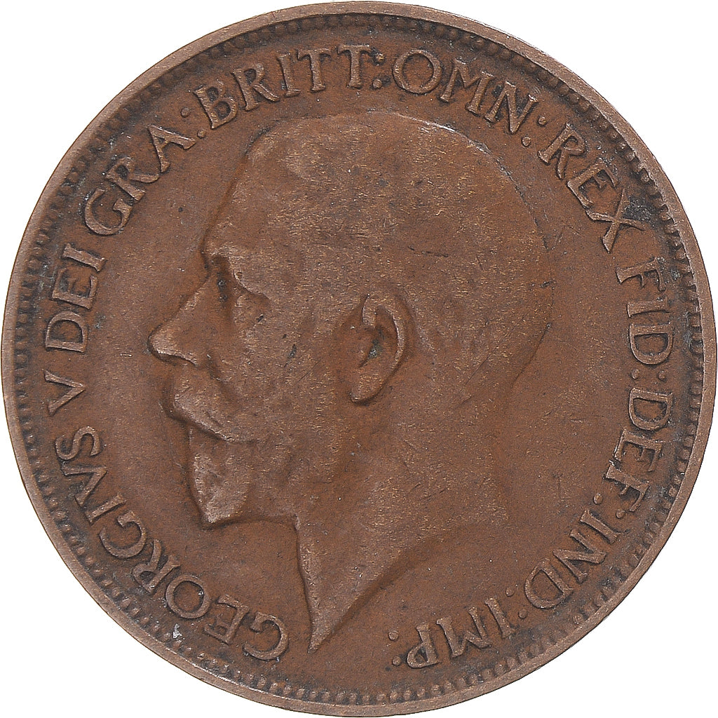 Moneda, Gran Bretaña, 1/2 Penny, 1913