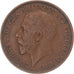 Moeda, Grã-Bretanha, 1/2 Penny, 1913