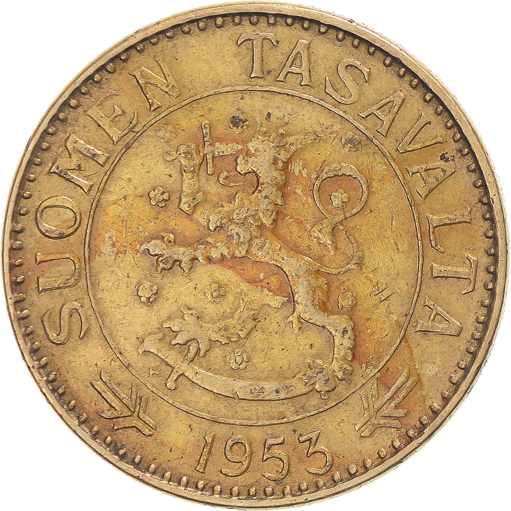 Coin, Finland, 50 Markkaa, 1953