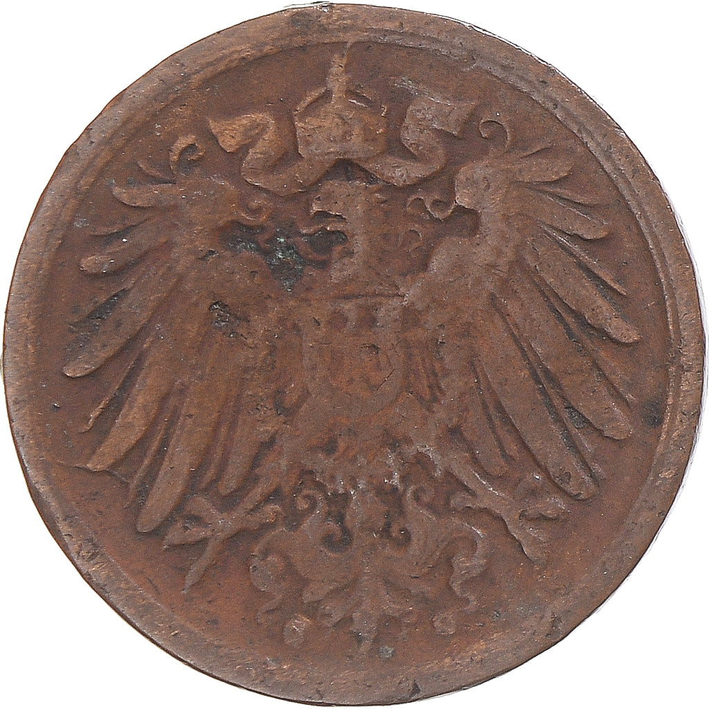 Monnaie, Allemagne, Pfennig, 1899