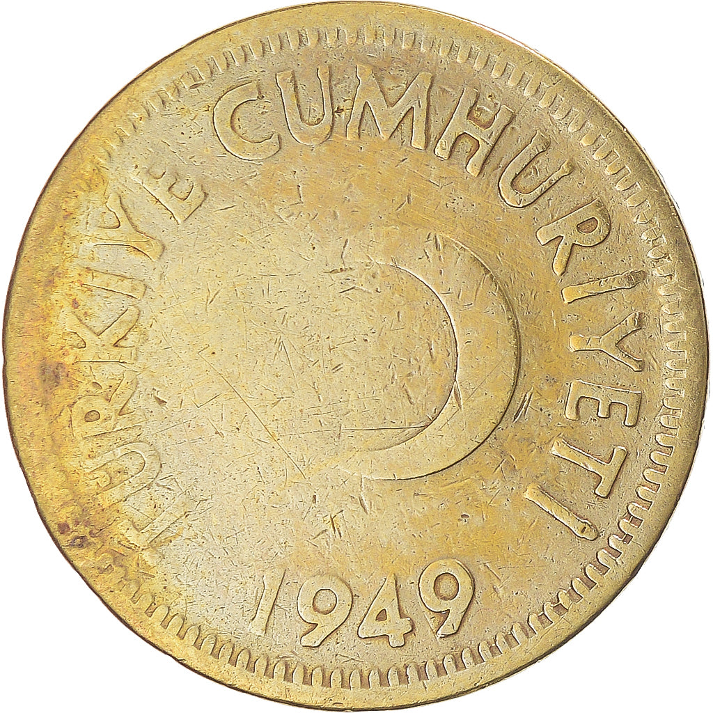 Munten, Turkije, 25 Kurus, 1949