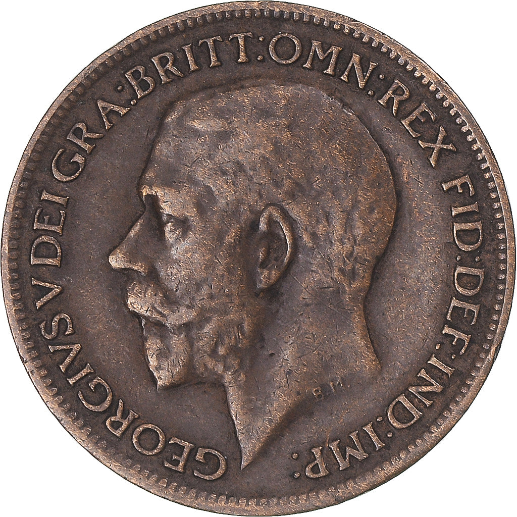 Moneta, Wielka Brytania, Farthing, 1918