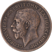 Moneta, Wielka Brytania, Farthing, 1918