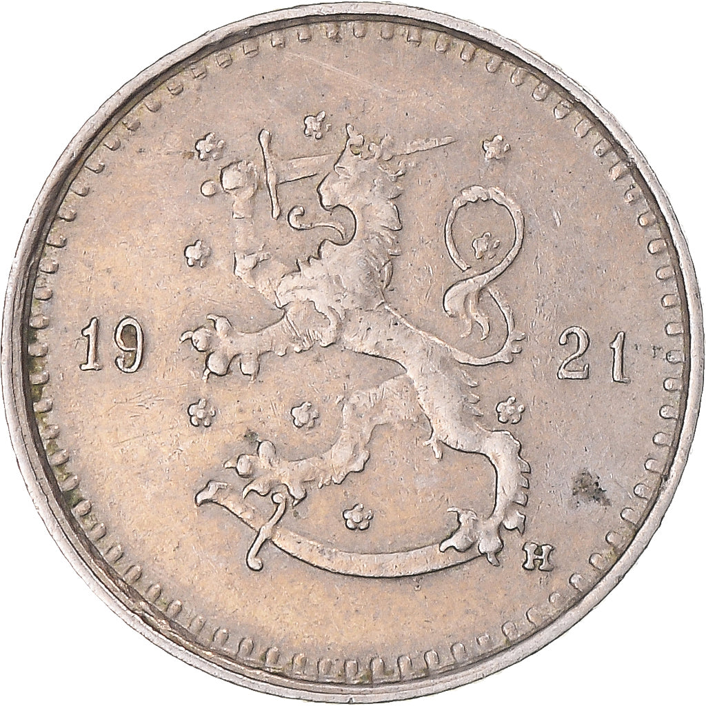 Coin, Finland, 25 Penniä, 1921