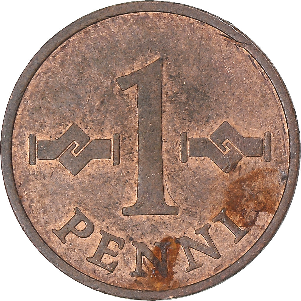 Coin, Finland, Penni, 1963
