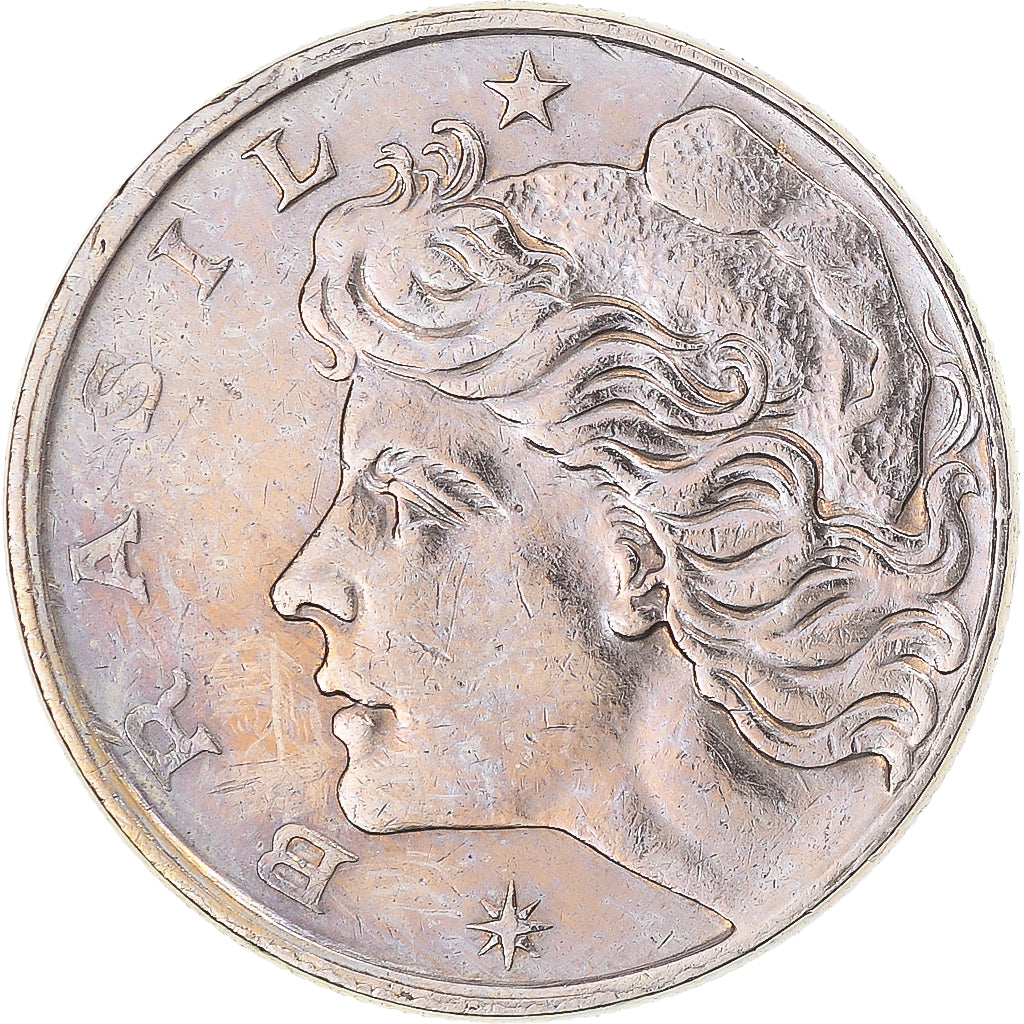 Moneta, Brasile, 10 Centavos, 1967