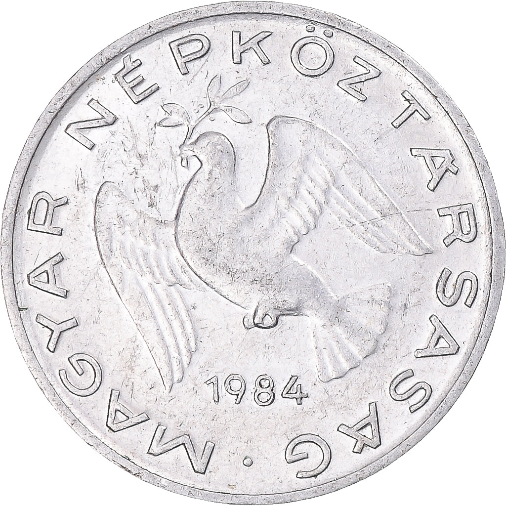 Moneta, Ungheria, 10 Filler, 1984