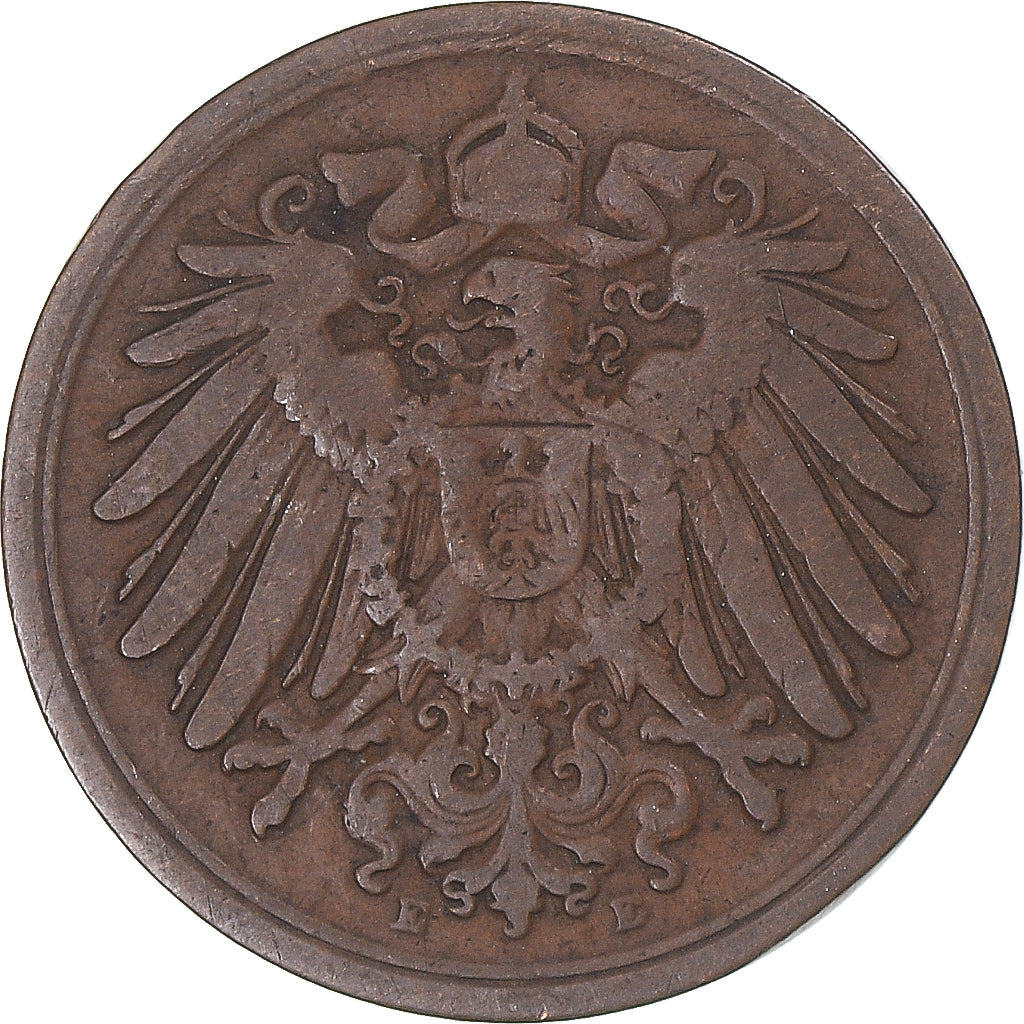 Moneda, Alemania, Pfennig, 1894