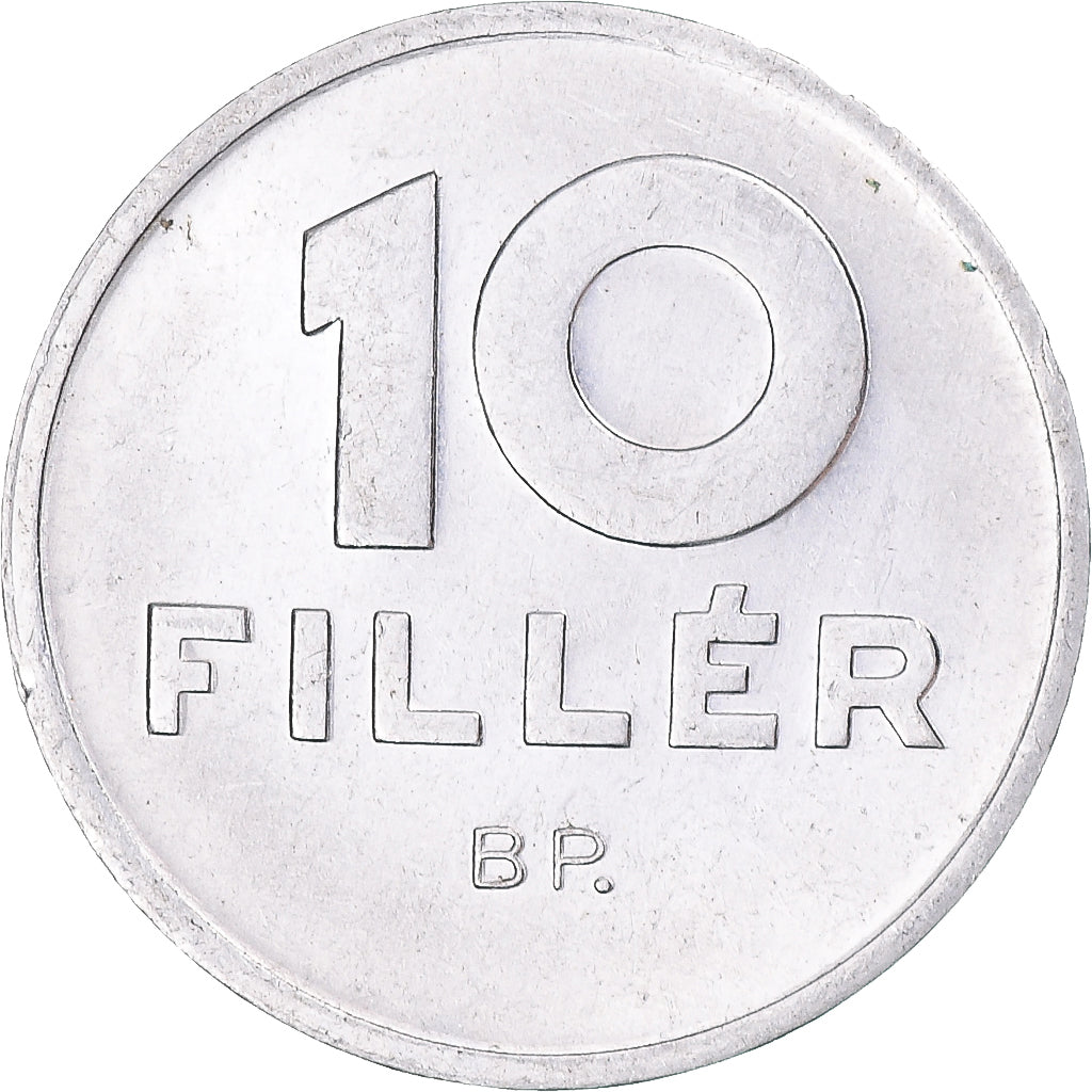 Moneta, Ungheria, 10 Filler, 1990