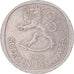 Coin, Finland, Markka, 1975