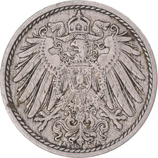 Münze, Deutschland, 5 Pfennig, 1890