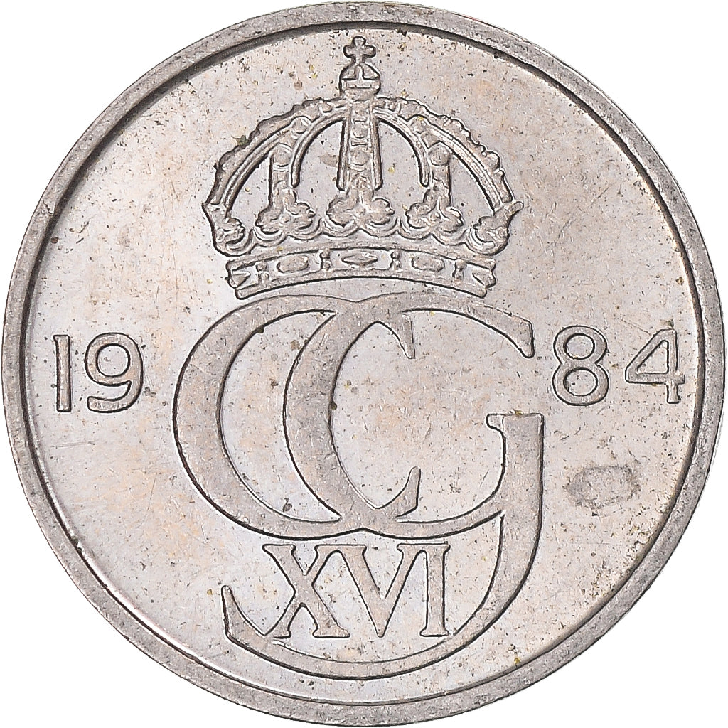 Coin, Sweden, 25 Öre, 1984