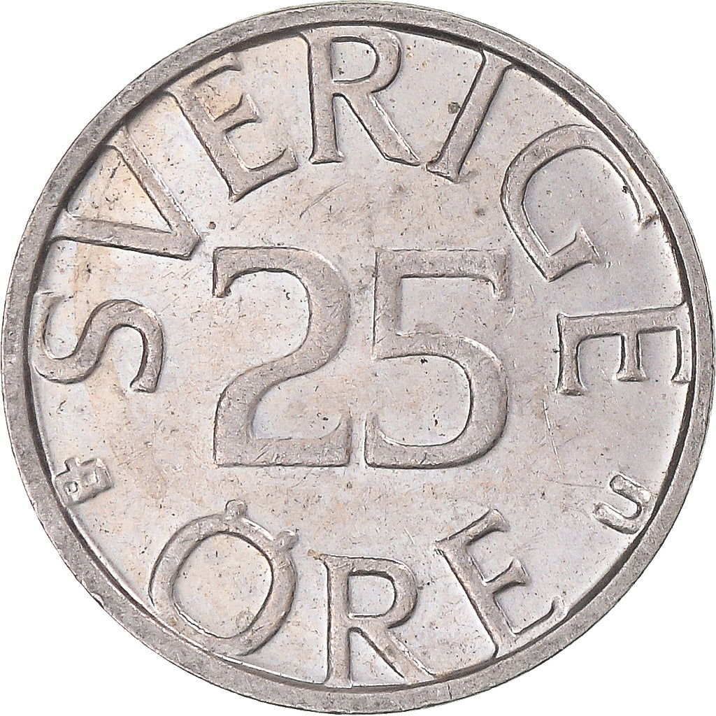 Coin, Sweden, 25 Öre, 1984