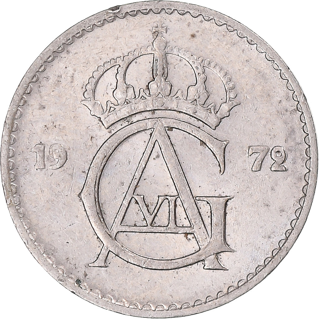 Coin, Sweden, 10 Öre, 1972