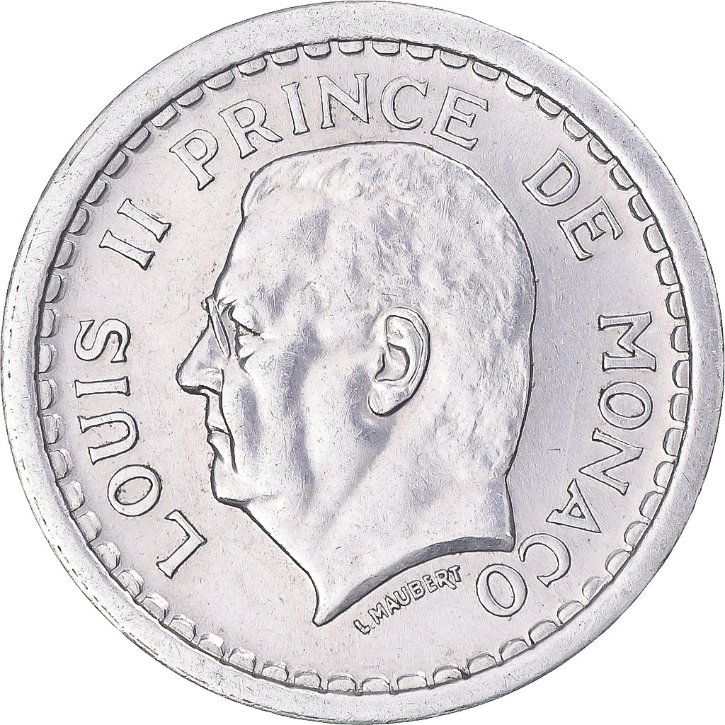Moneta, Monaco, 1 Franc, 1943