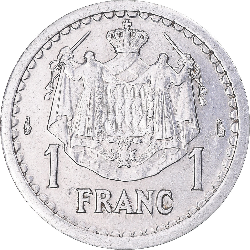 Moneta, Monaco, 1 Franc, 1943