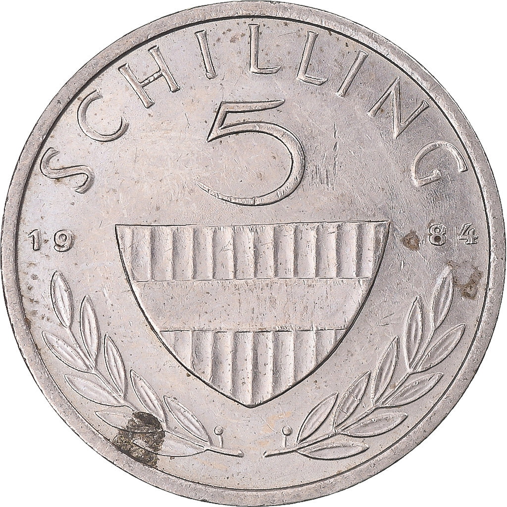 Moneta, Austria, 5 Schilling, 1984