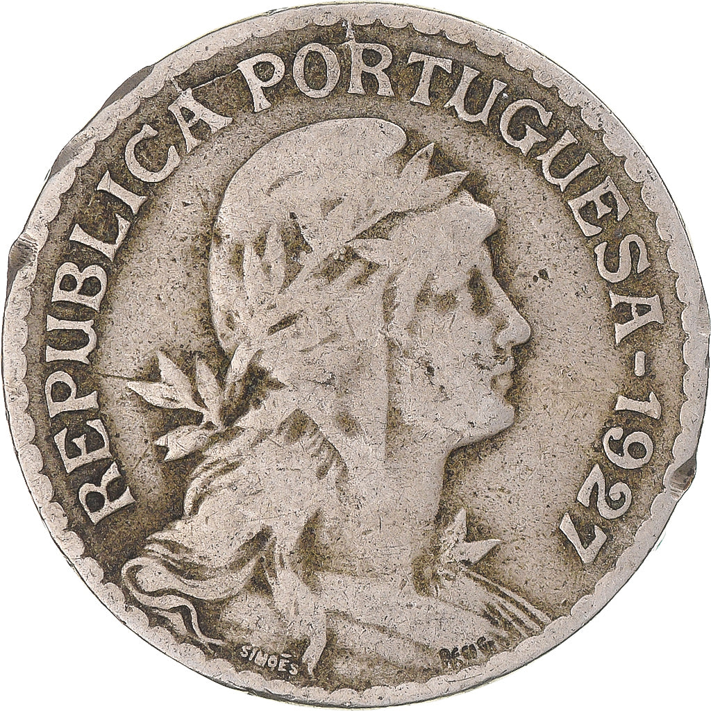 Moeda, Portugal, Escudo, 1927