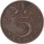 Moneta, Holandia, 5 Cents, 1952