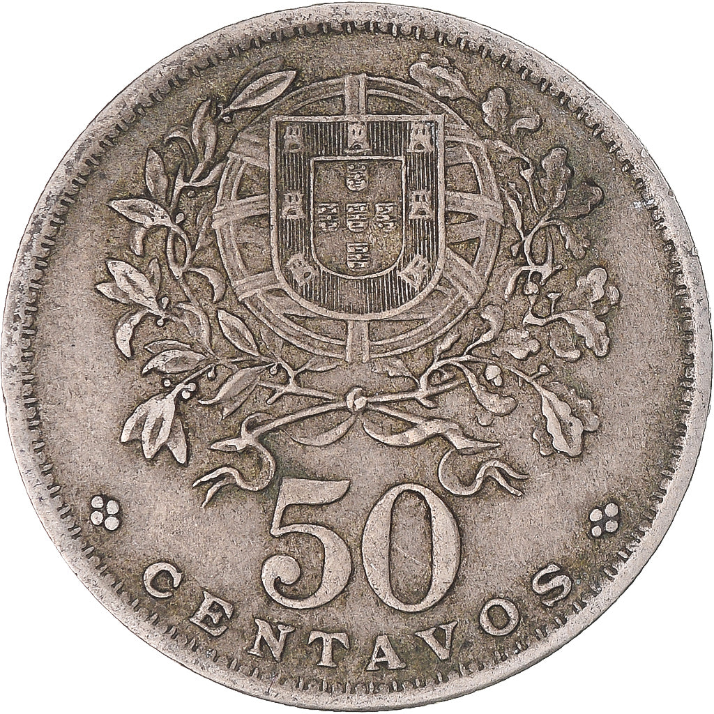 Monnaie, Portugal, 50 Centavos, 1956
