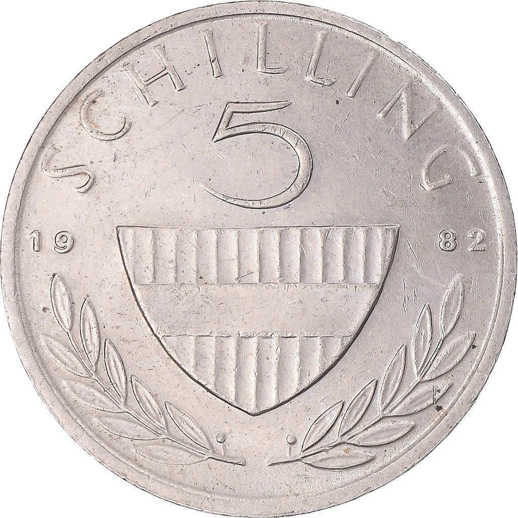 Moneta, Austria, 5 Schilling, 1982