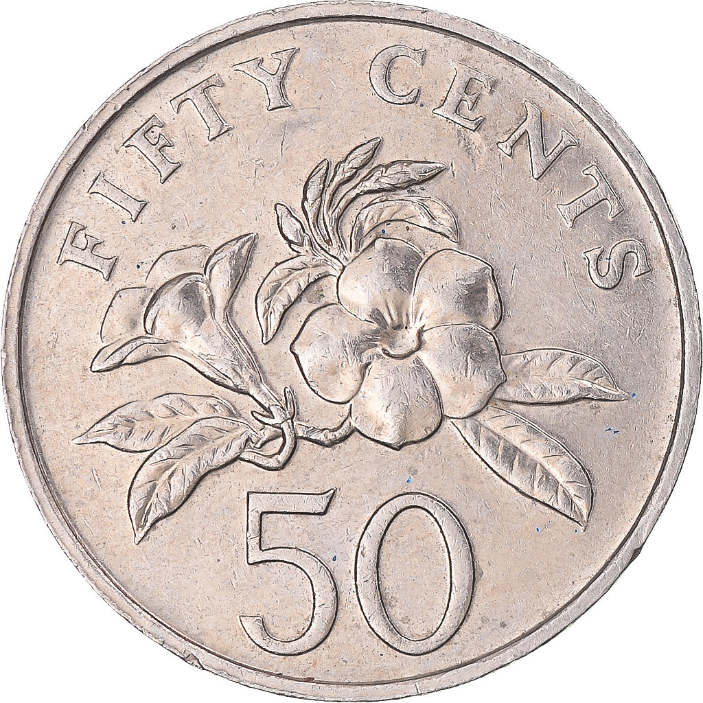 Munten, Singapur, 50 Cents, 2005