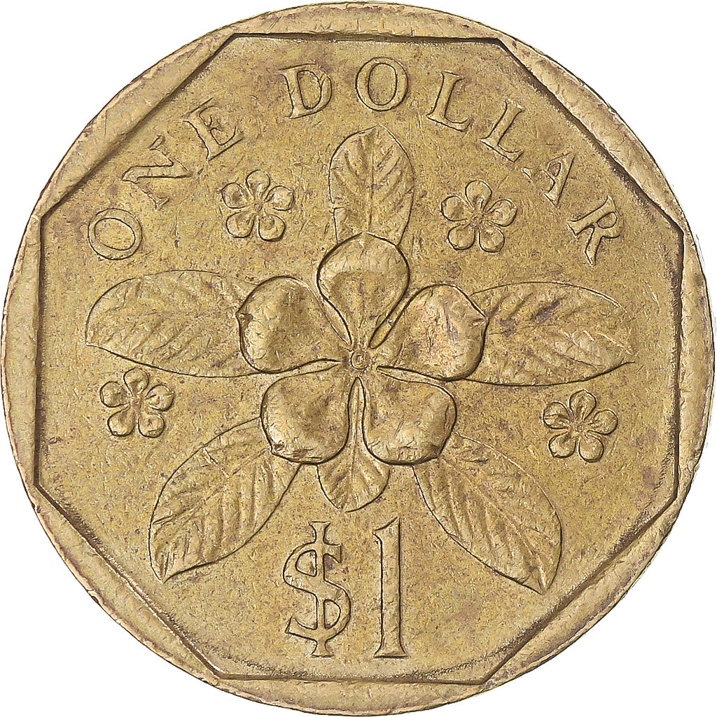 Moneda, Singapur, Dollar, 1988