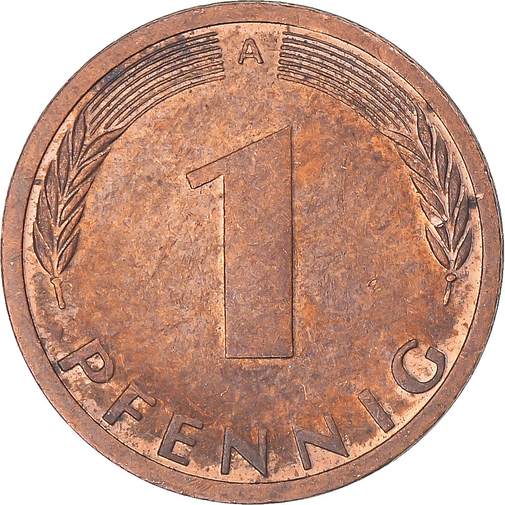 Moeda, Alemanha, Pfennig, 1996