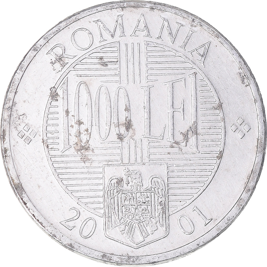 Monnaie, Roumanie, 1000 Lei, 2001