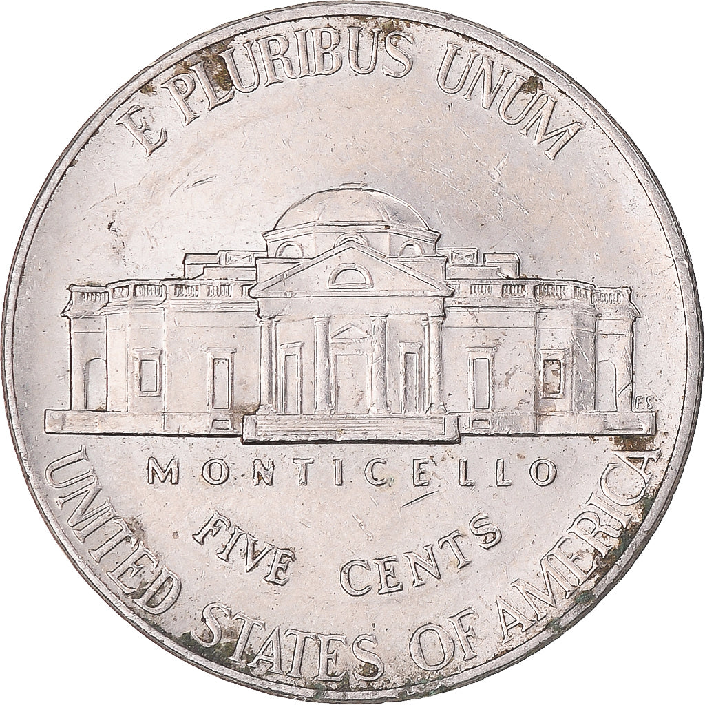 Moneta, Stati Uniti, 5 Cents, 2008