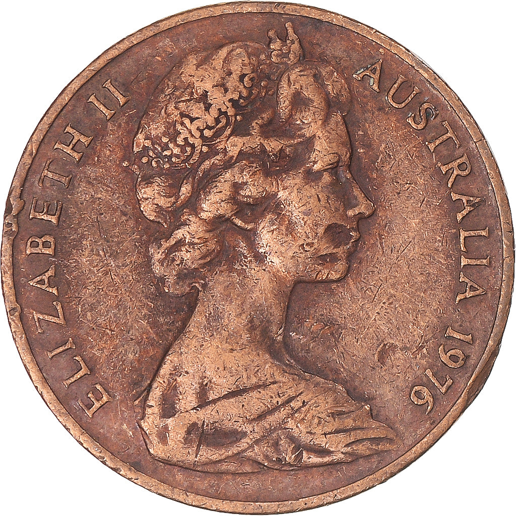 Moneta, Australia, 2 Cents, 1976