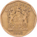 Coin, South Africa, 50 Cents, 1997