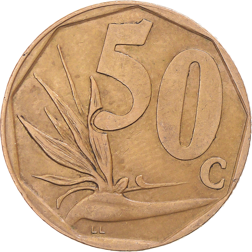 Münze, Südafrika, 50 Cents, 1997