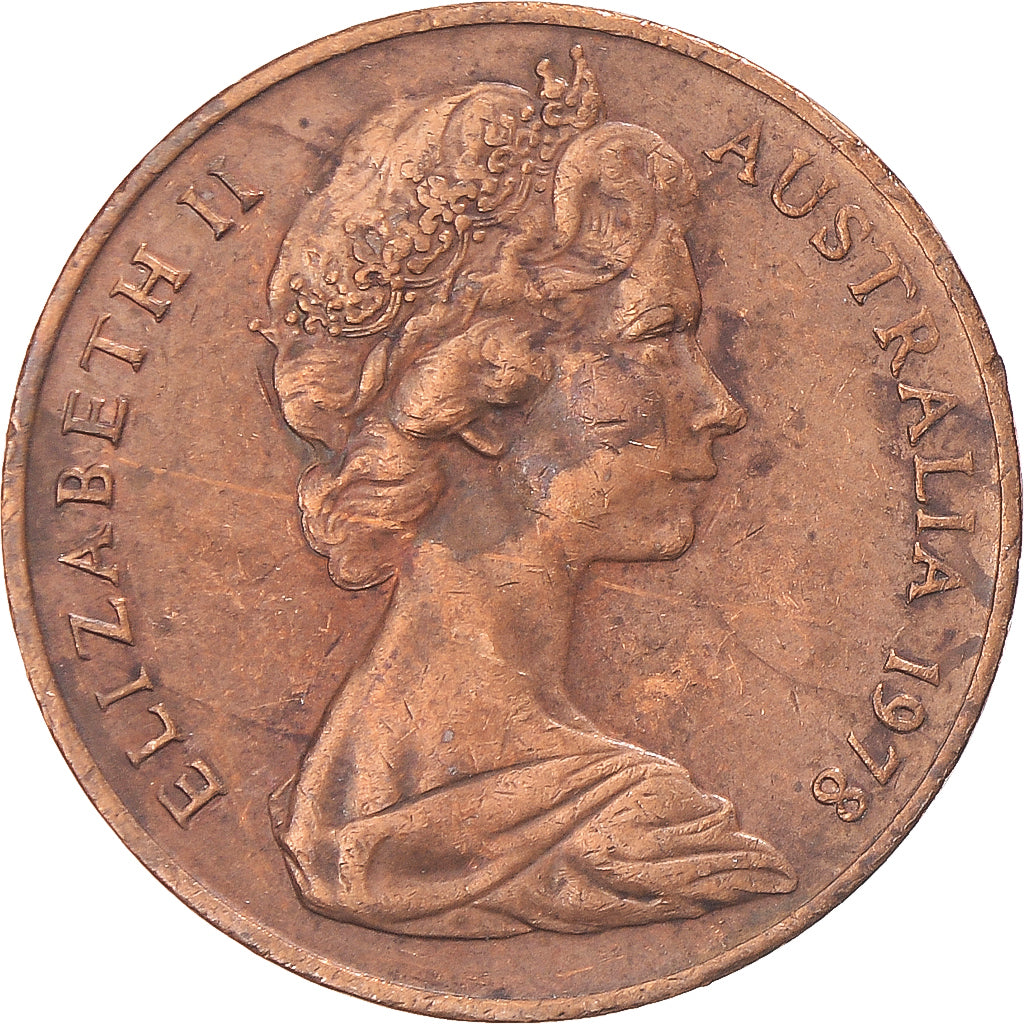 Münze, Australien, 2 Cents, 1978
