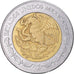 Münze, Mexiko, 2 Pesos, 1999