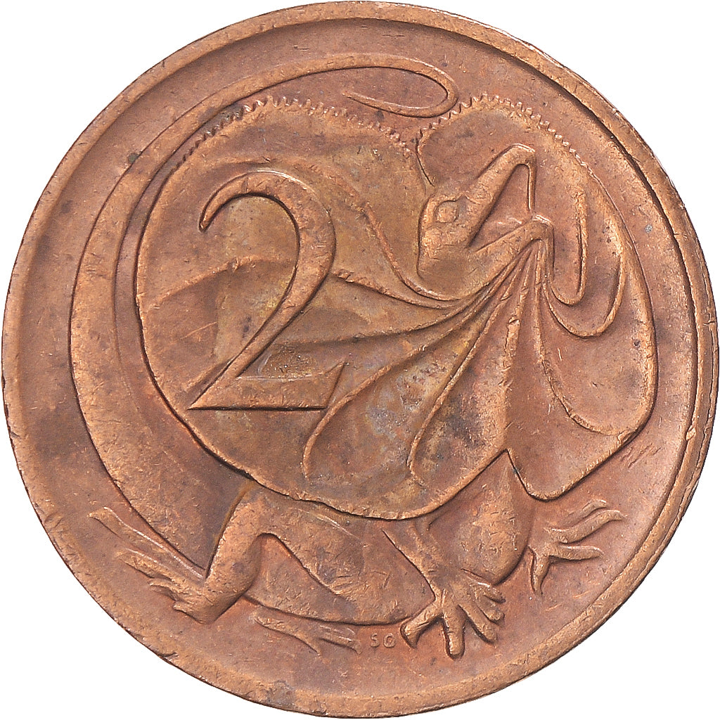 Monnaie, Australie, 2 Cents, 1980