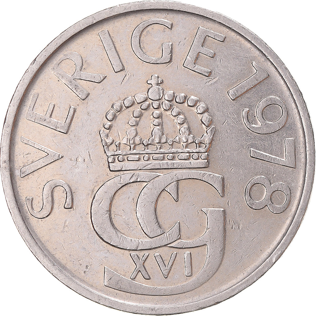 Coin, Sweden, 5 Kronor, 1978