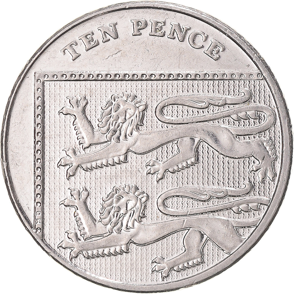 Münze, Großbritannien, 10 Pence, 2014
