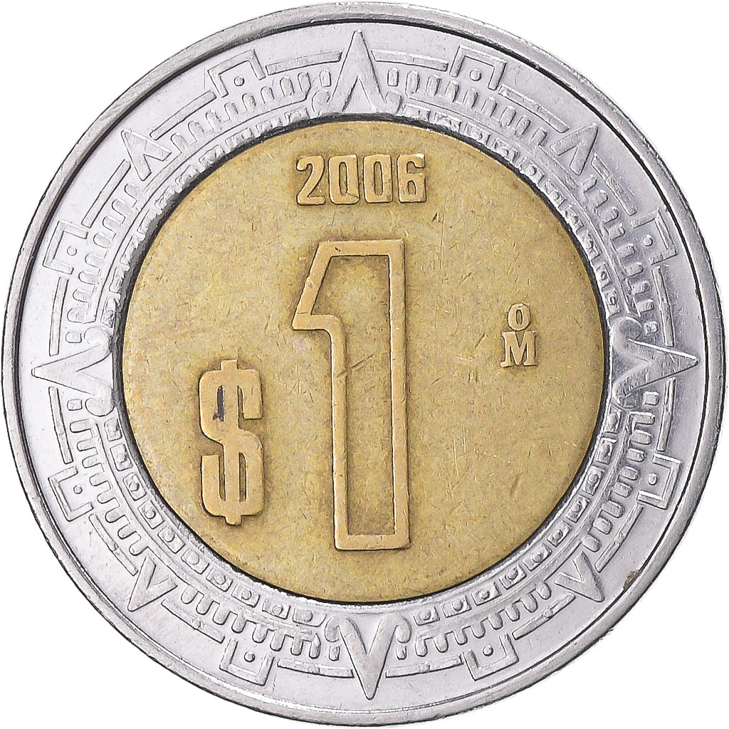 Coin, Mexico, Peso, 2006