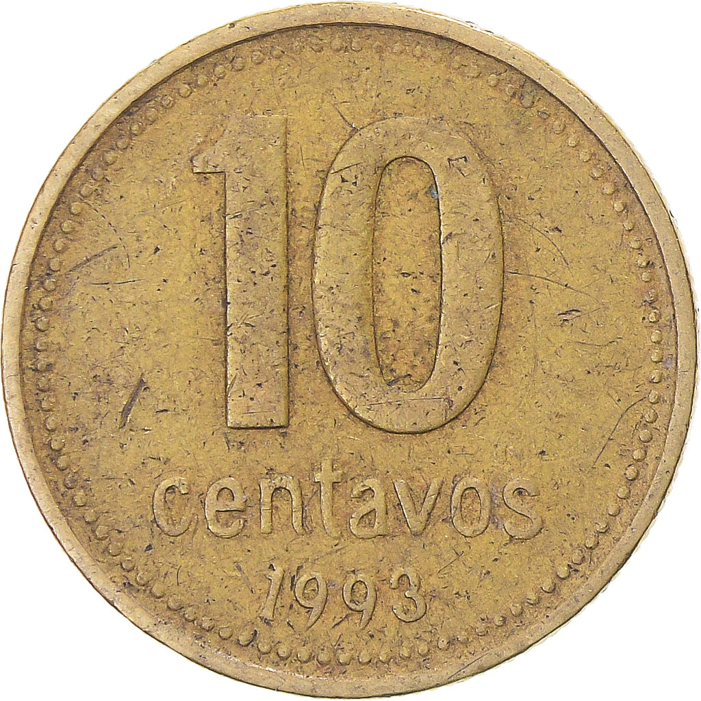 Munten, Argentinië, 10 Centavos, 1993