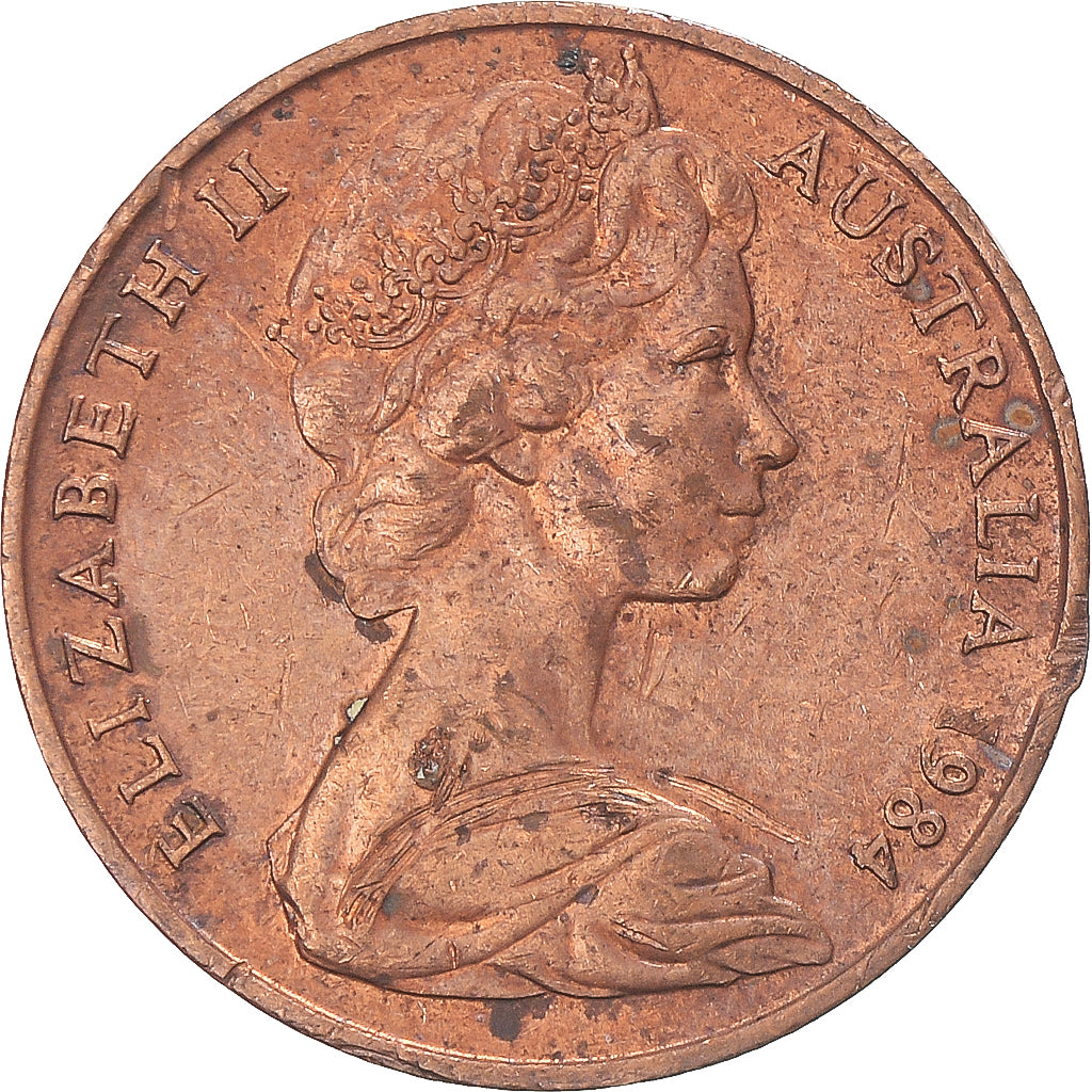 Moeda, Austrália, 2 Cents, 1984