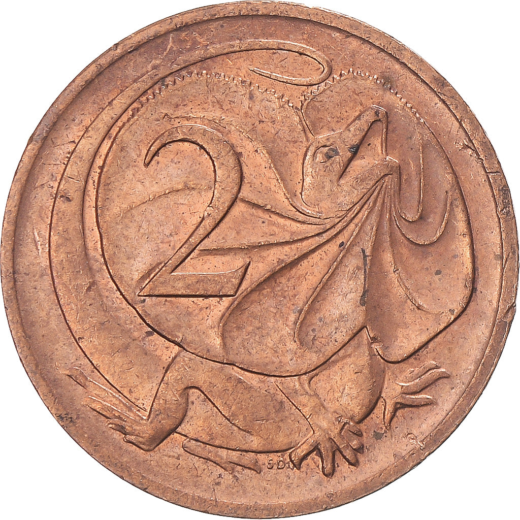 Moeda, Austrália, 2 Cents, 1984