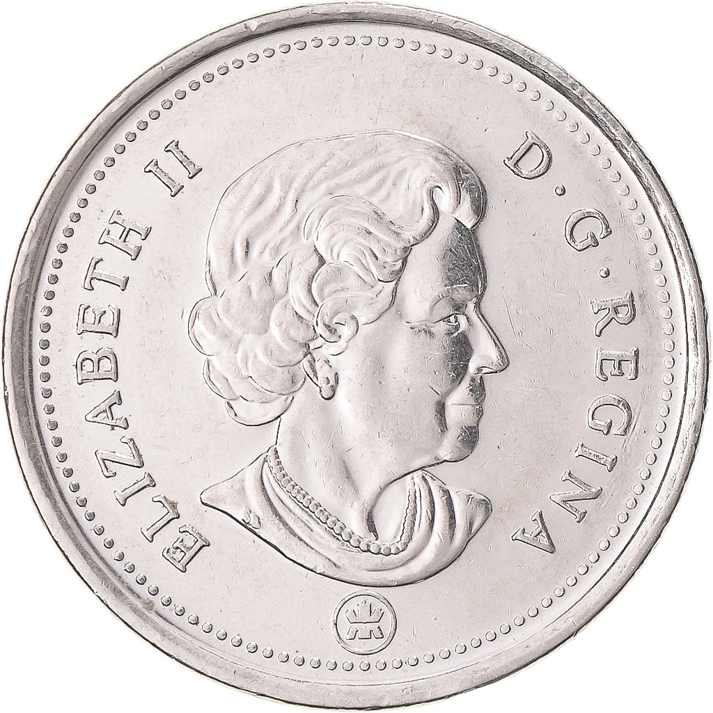 Moneda, Canadá, 25 Cents, 2007
