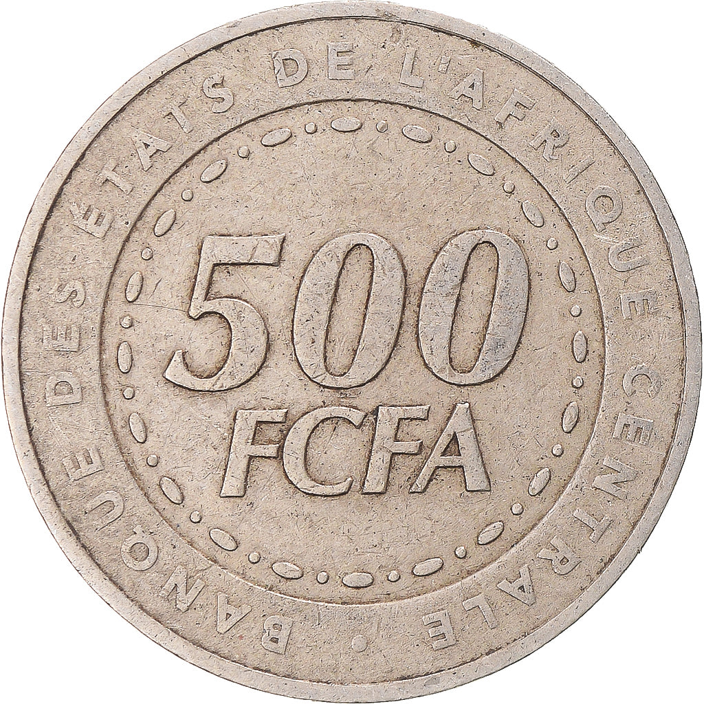 Monnaie, États de l'Afrique centrale, 500 Francs, 2006