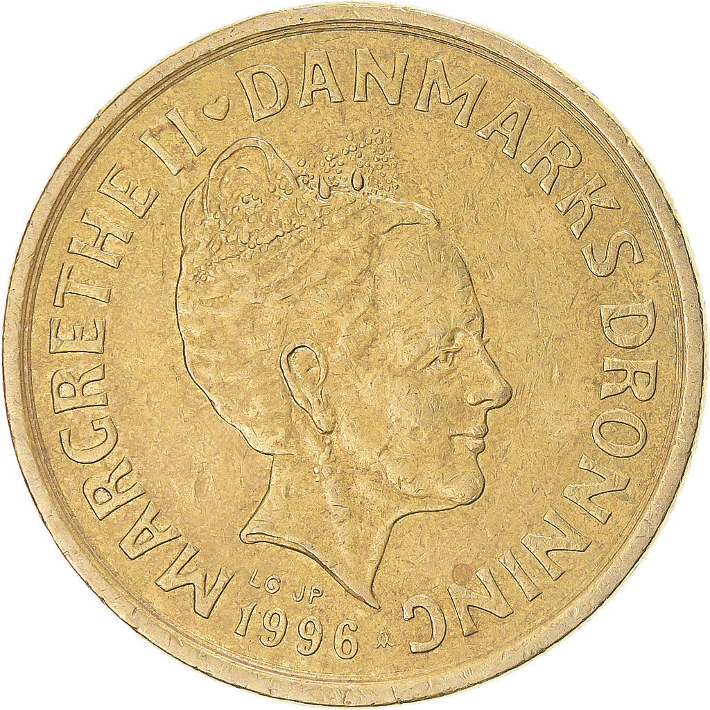 Munten, Denemarken, 20 Kroner, 1996