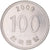 Moneda, Corea, 100 Won, 2009