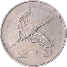 Moneda, Corea, 500 Won, 1993
